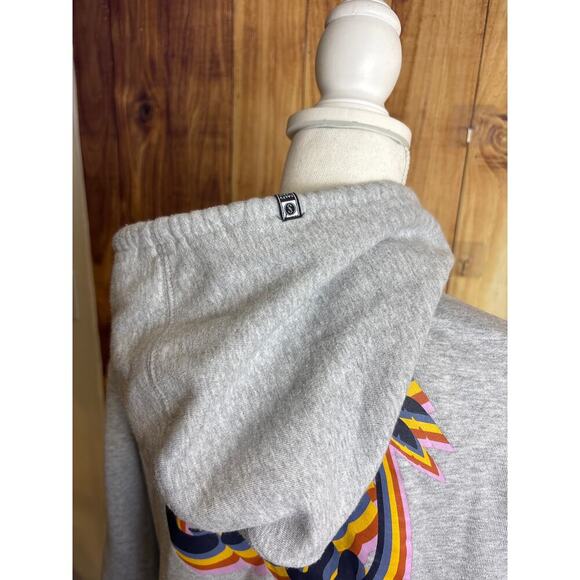 Salty Crew Full Zip Hoodie Grey Women's Size M - Picture 7 of 10
